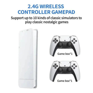 M15 4K Retro Game Stick with Dual Wireless Controllers