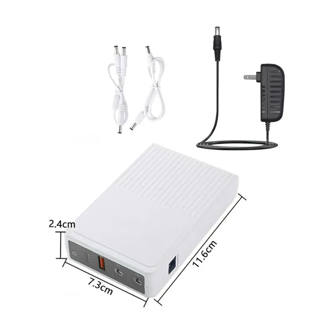 10400 mAh mini UPS Wifi Router & Modem Power Bank
