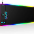 GYFJE RGB Gaming Mouse Pad with Wireless Charging 15W