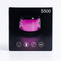 Speaker S-500 Portable Easy To Carry With Colorful RGB Light