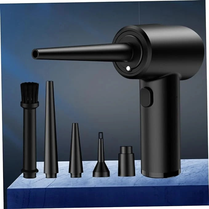 Portable Rechargeable Air Duster for Electronics, Car & Home Cleaning